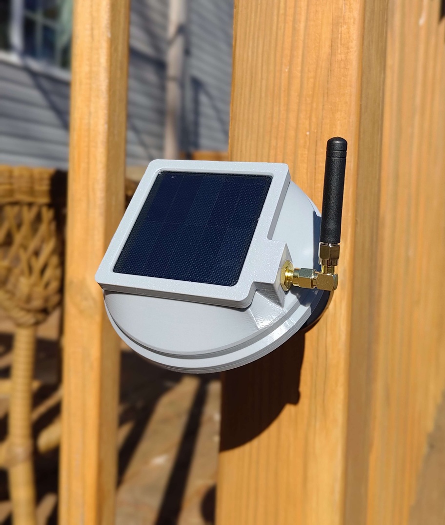 'UFO' Meshtastic rak4631 Outdoor Solar Node Enclosure