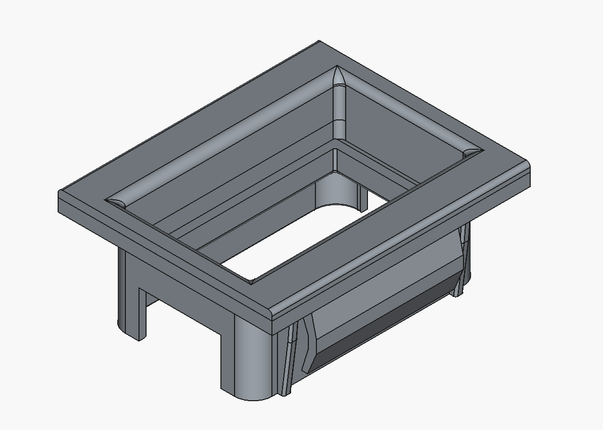 Fixation pour bouton d'ouverture de coffre - Porsche 944 / 924