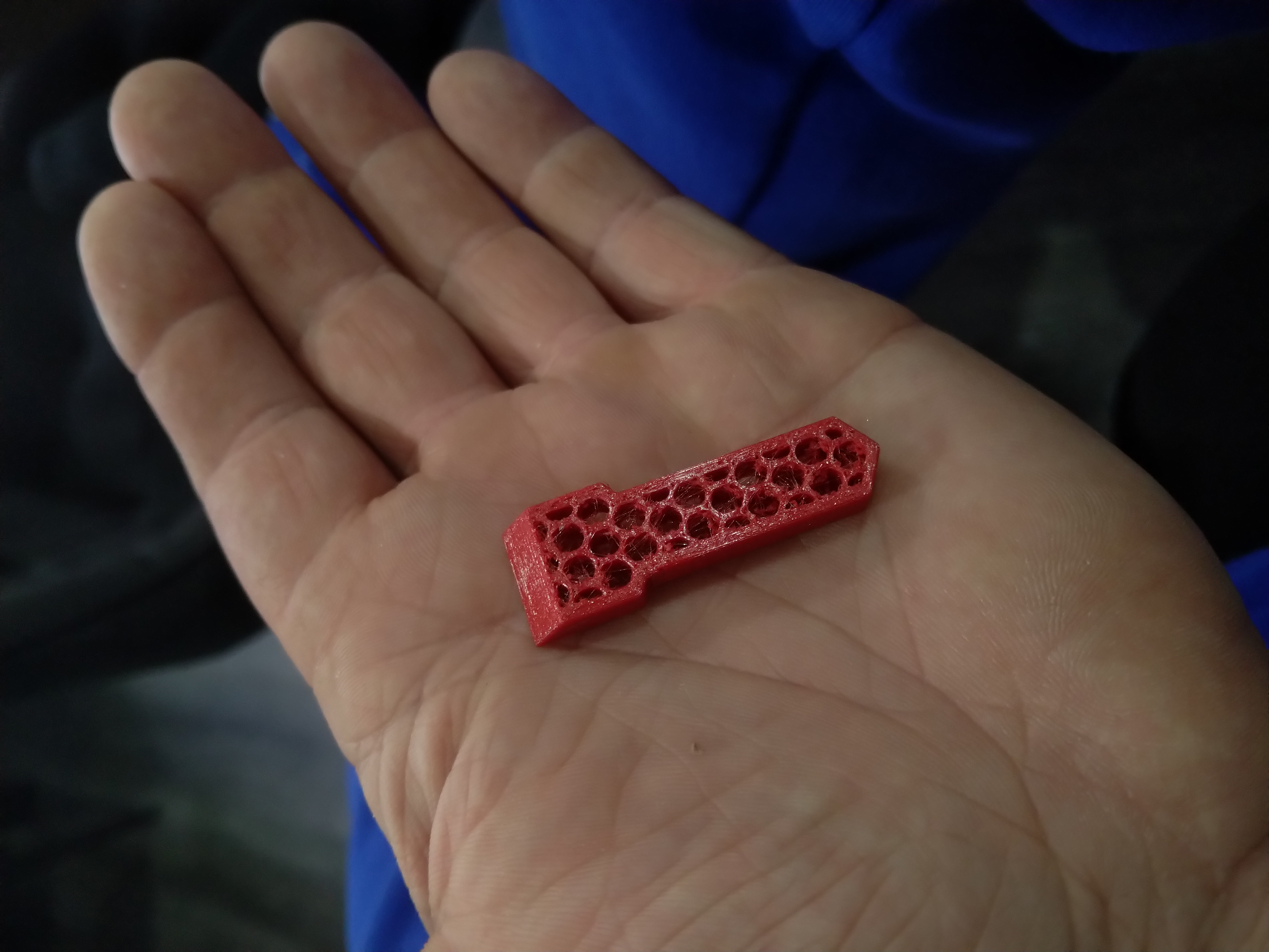 Miniatura 2 do modelo 3D Super Mini Hex Scraper - keychain