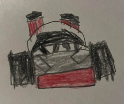 Friends grandson Turbocar 3D model