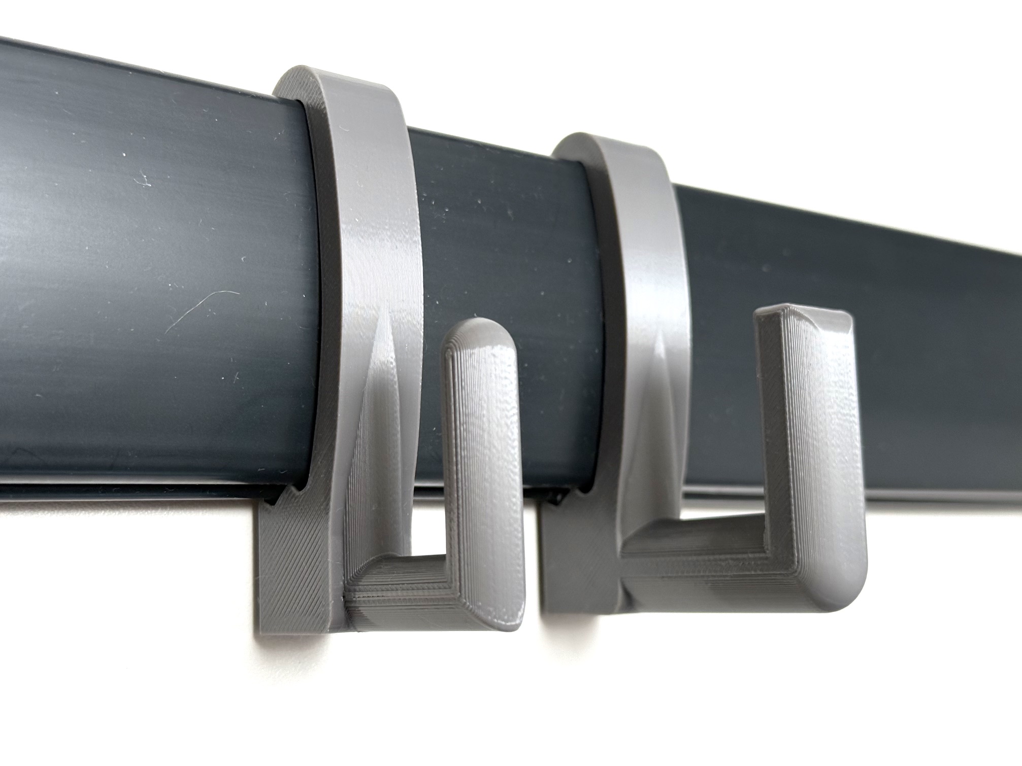 Various sized hooks for Rubbermaid FastTrack