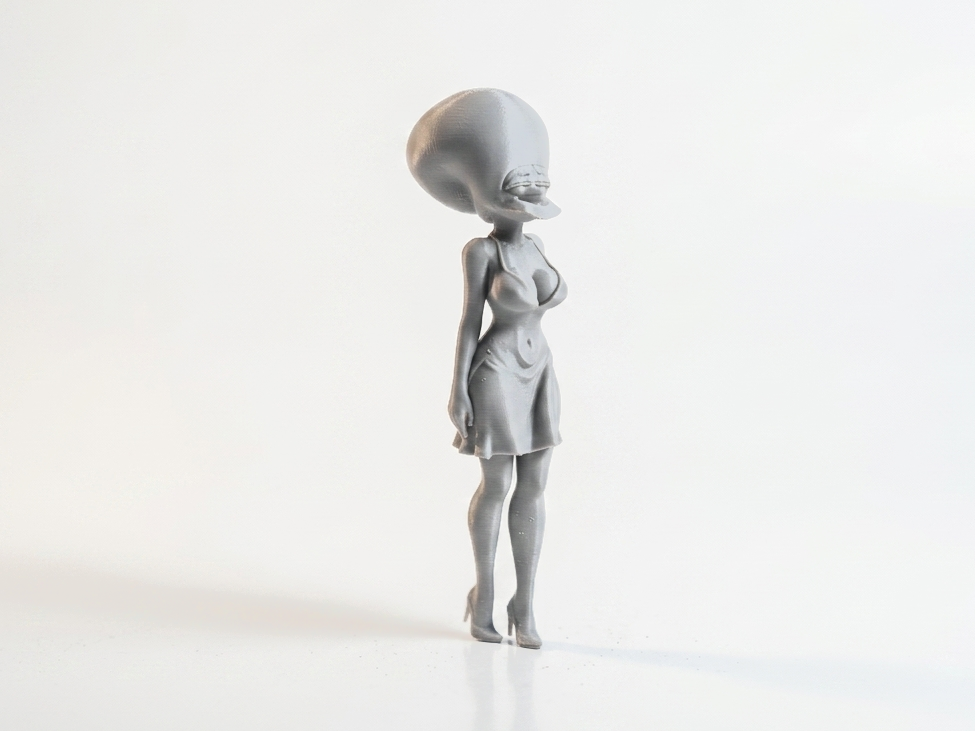 Marge Simpson Figurine Cartoon Character 3D Printable