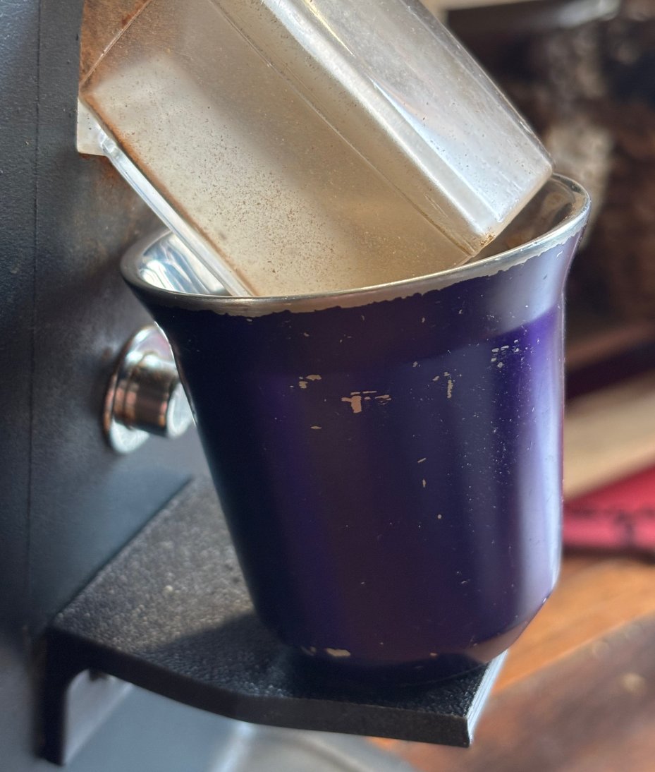 Ascaso grinder bendable TPU dosing cup holder