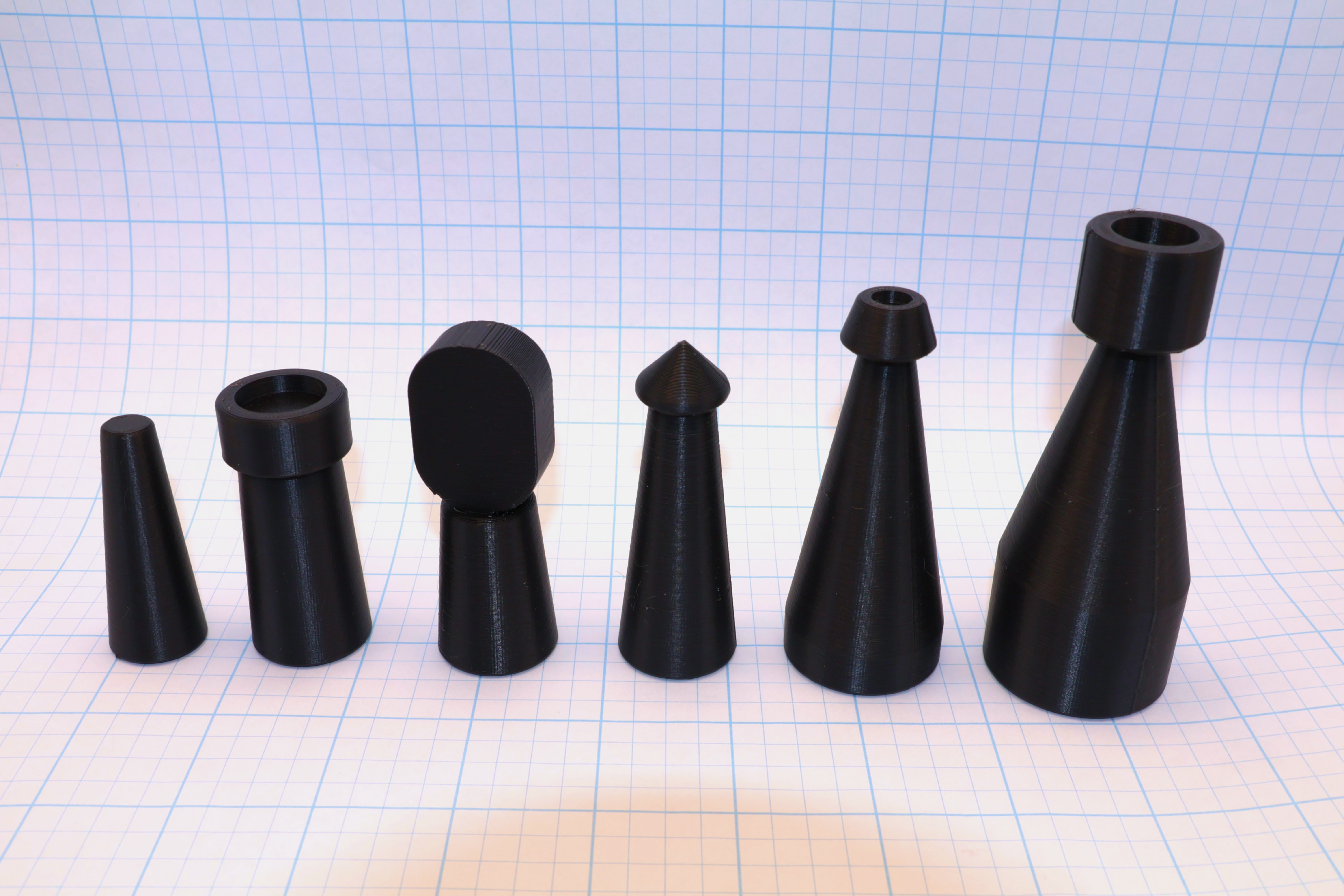 Basic geometry chess set