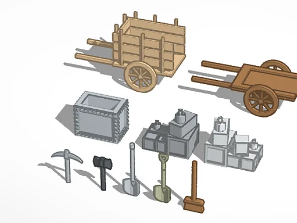 1,78 scale cart
