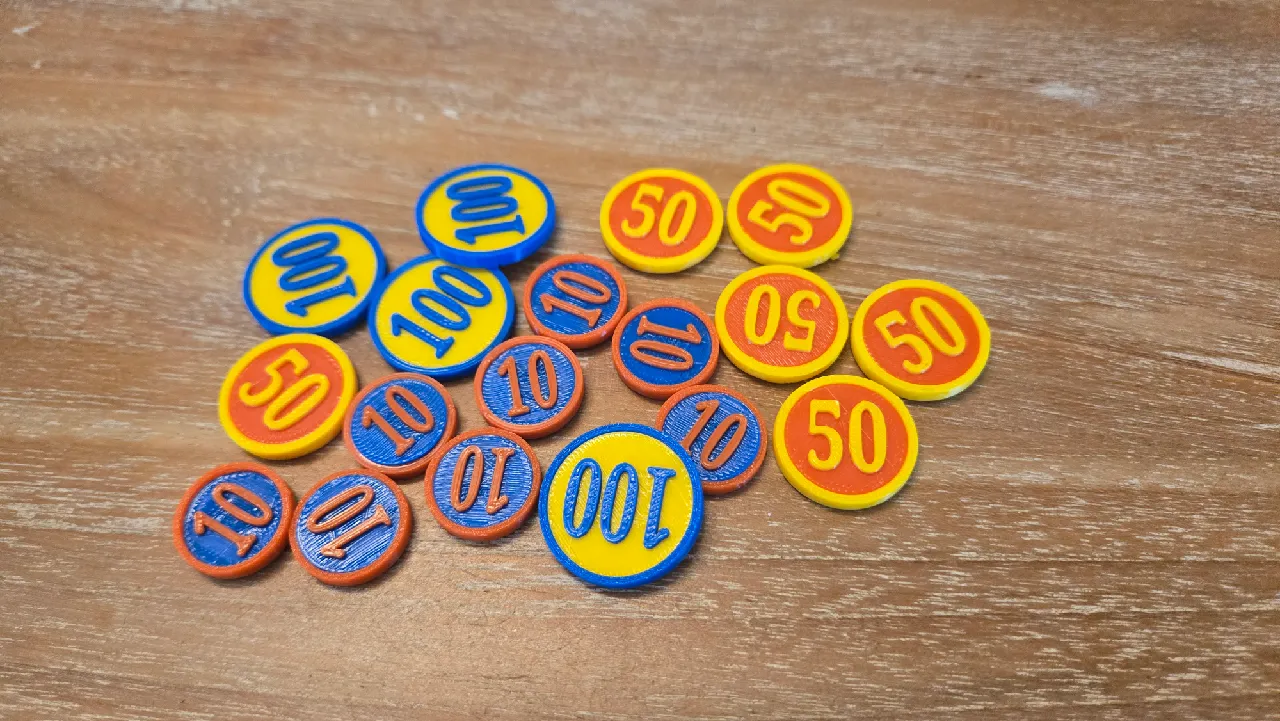 Pokemon Damage Counters - Double-Sided by PetraSophos | Download free STL  model | Printables.com