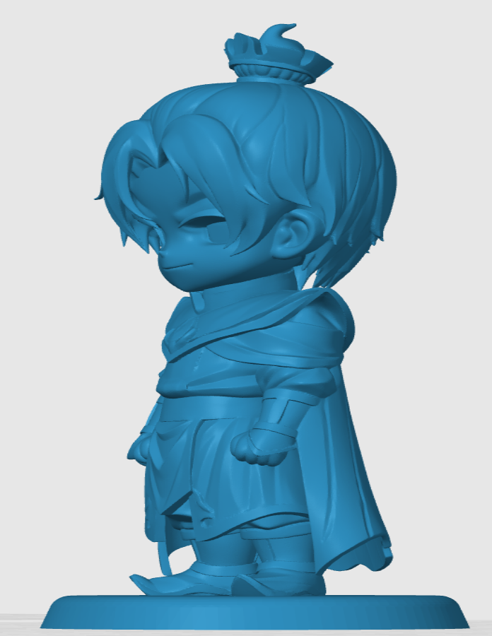 Miniatura 4 do modelo 3D Zuko Inspired Chibi