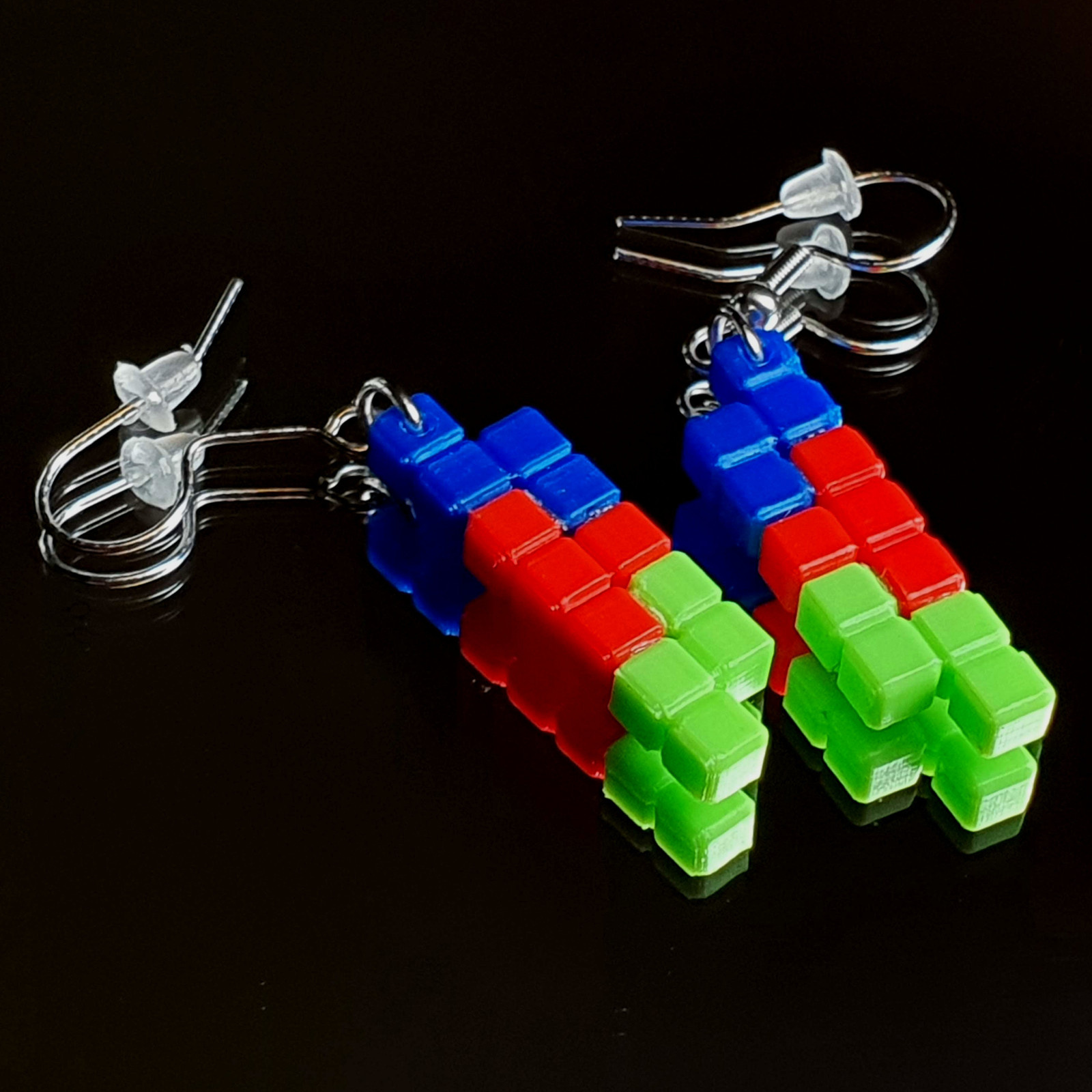 Tetris Earrings