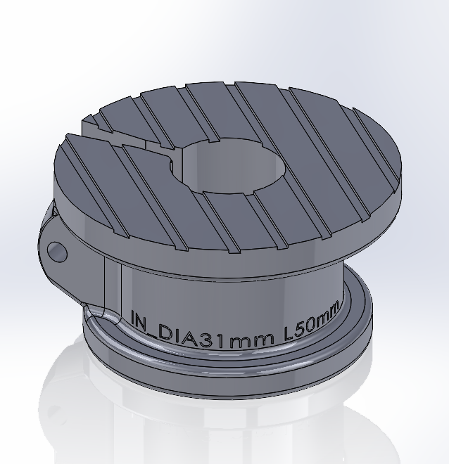 3D-printable Dumbbell Collars / Barbell Clamps Kit