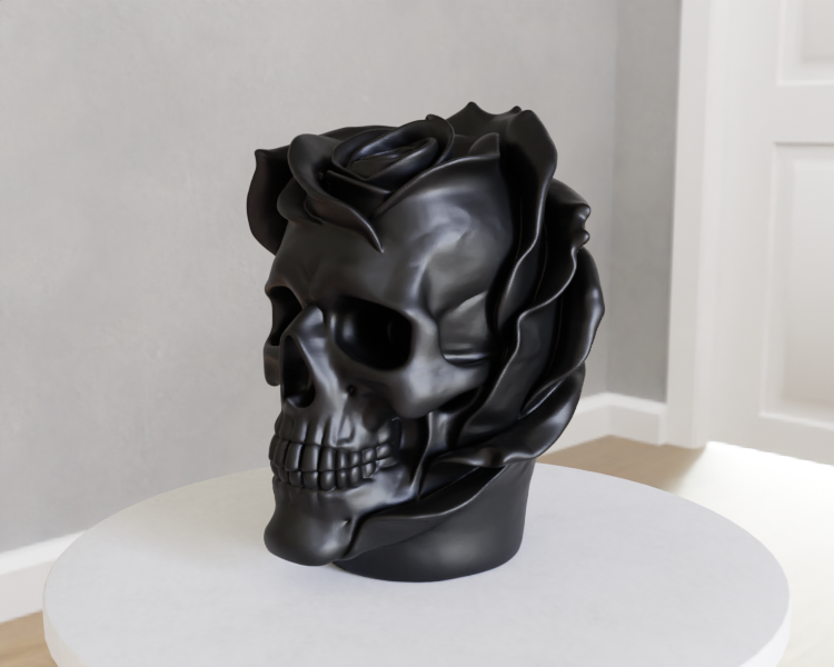 Indented Rose Skull — miniatura 2