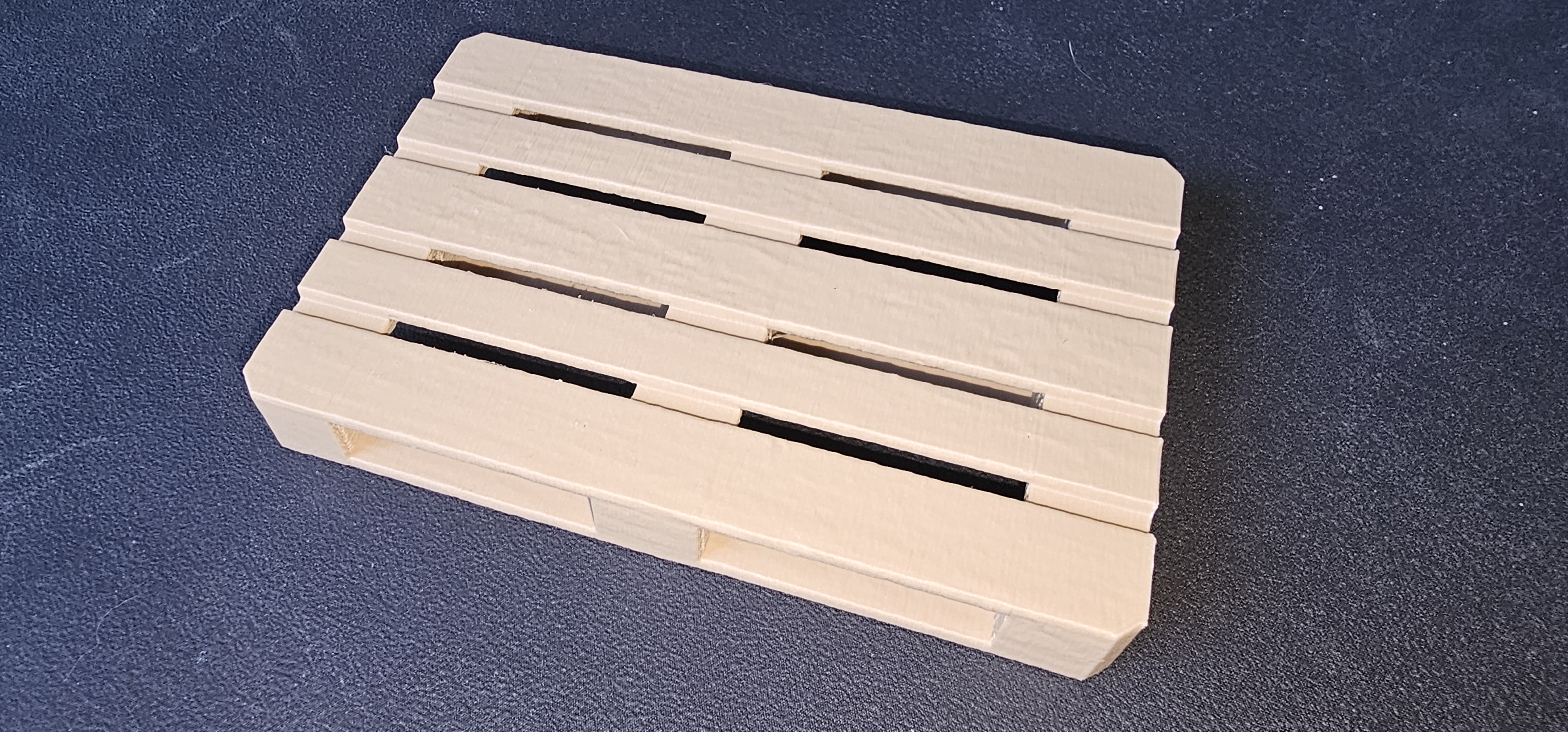 Miniatura 2 do modelo 3D EU Pallet coaster