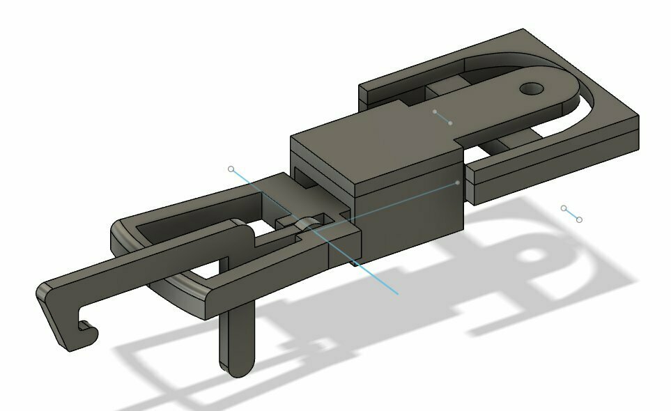Cerulean Modelling CtC1 Mk IV OO gauge tension-lock coupling
