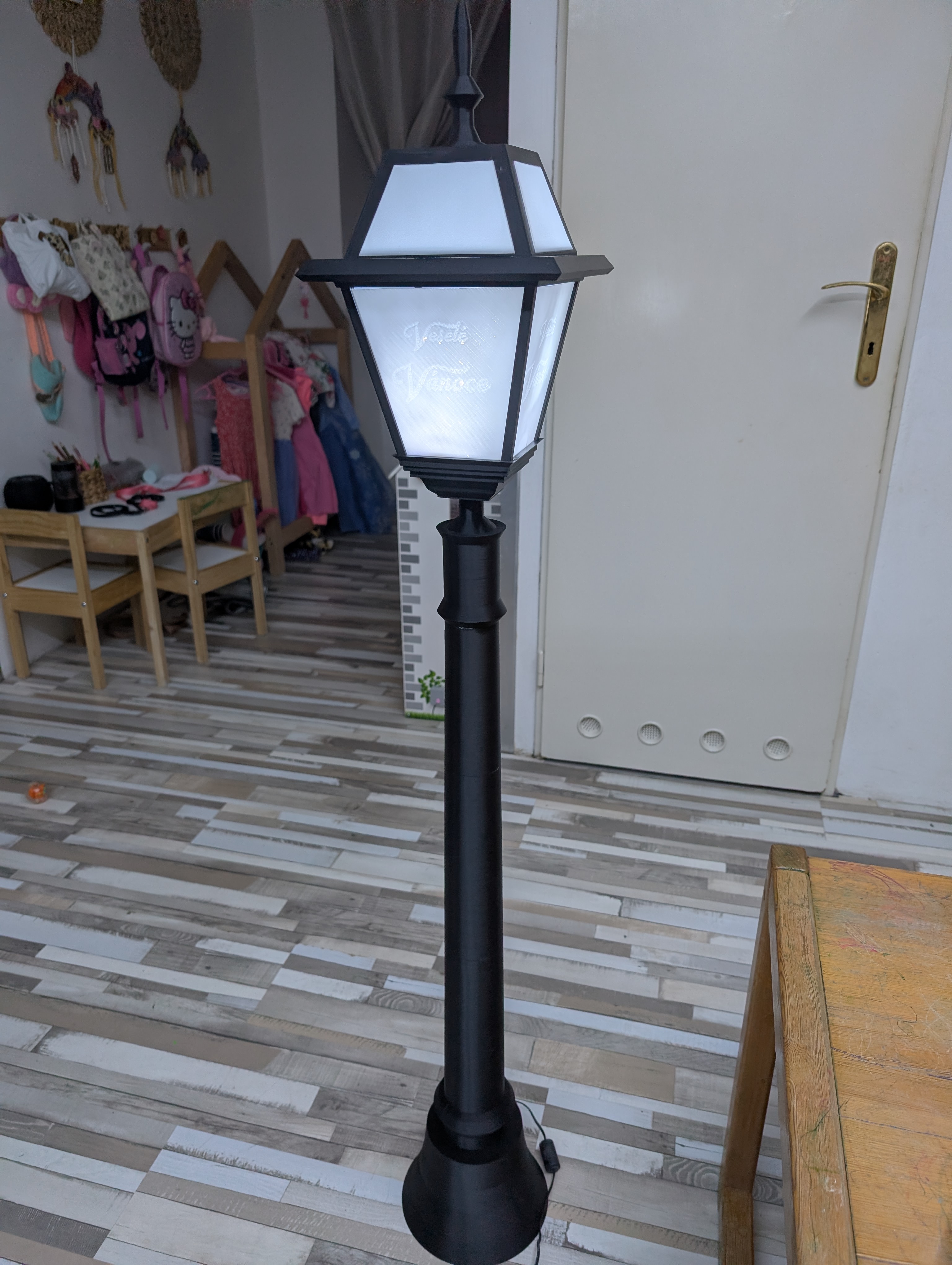 Pouliční lampa 120cm