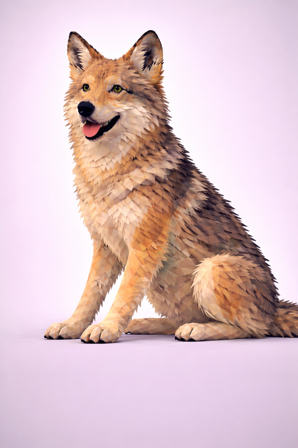 Jackal Low Poly