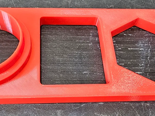Router Jig for Hexagonal plastic Cut-out for Polydryer Adapter.