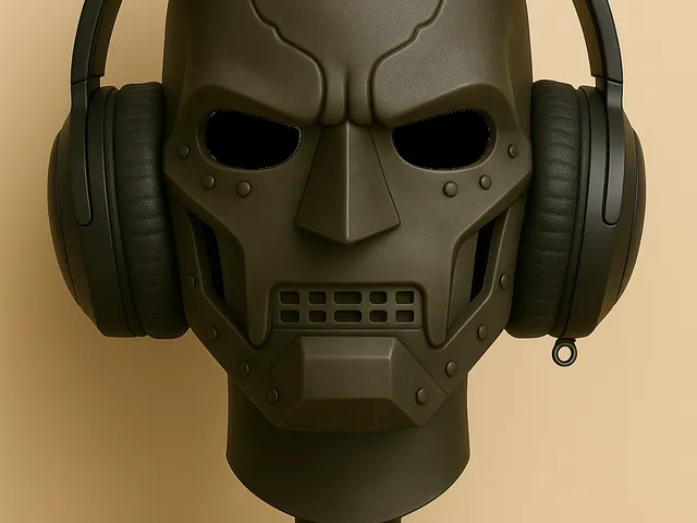 Dr. Doom Headphone Stand