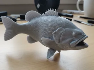 Smallmouth Bass – Standalone Fish Figure