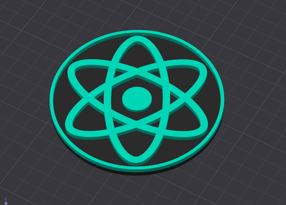 React Logo Coaster