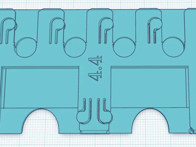 SD Card Holder with Keychain Clip