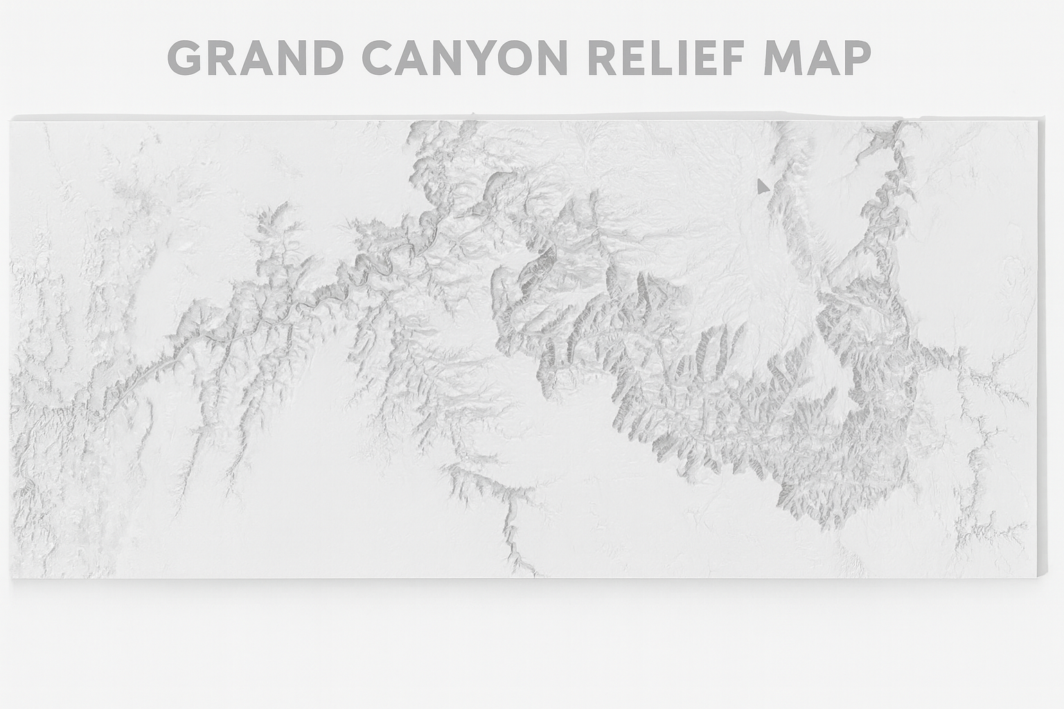 Grand Canyon Relief Map