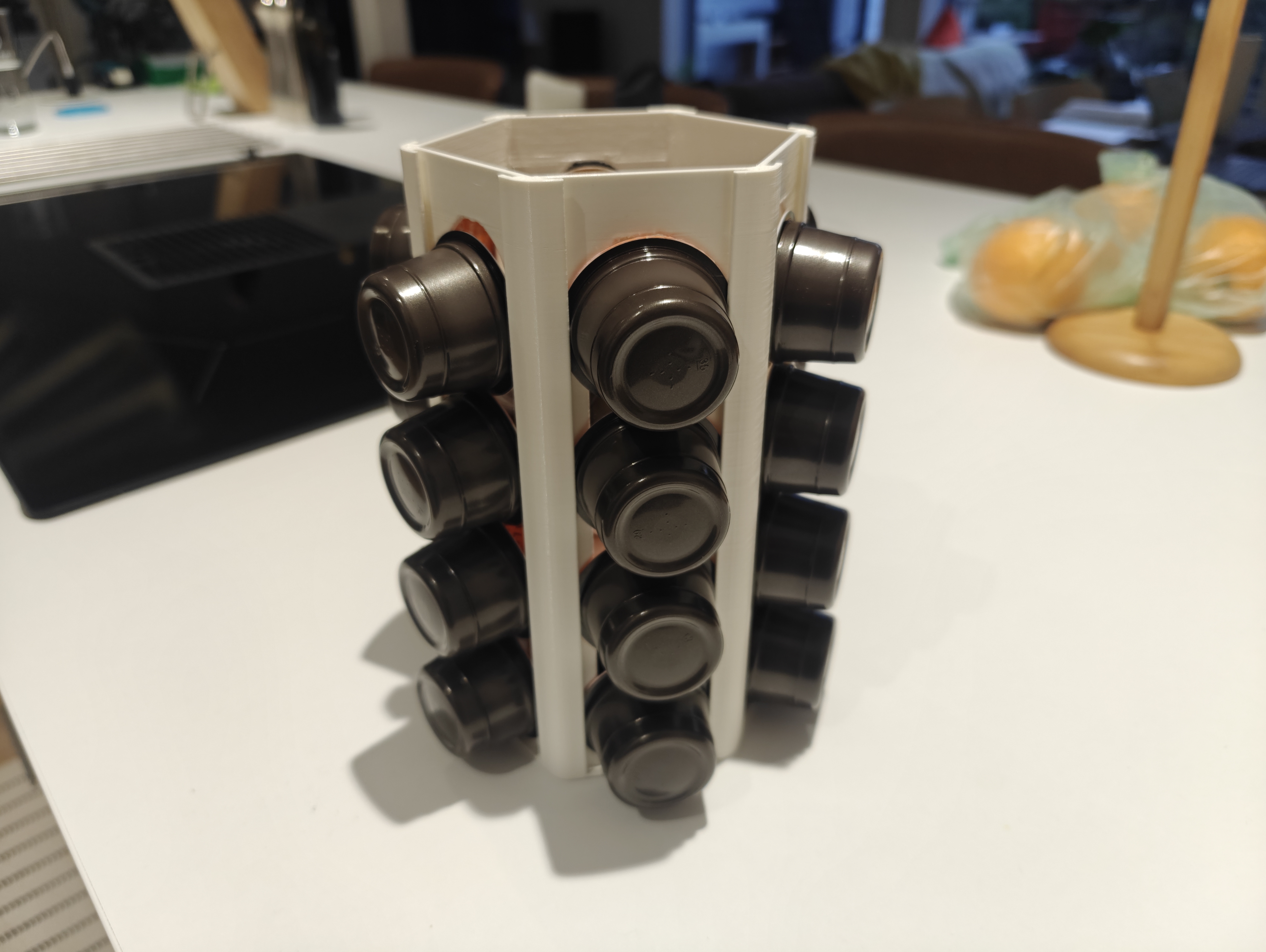 Coffee capcule holder