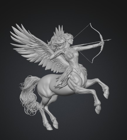 Moonlight Pegasus Archer