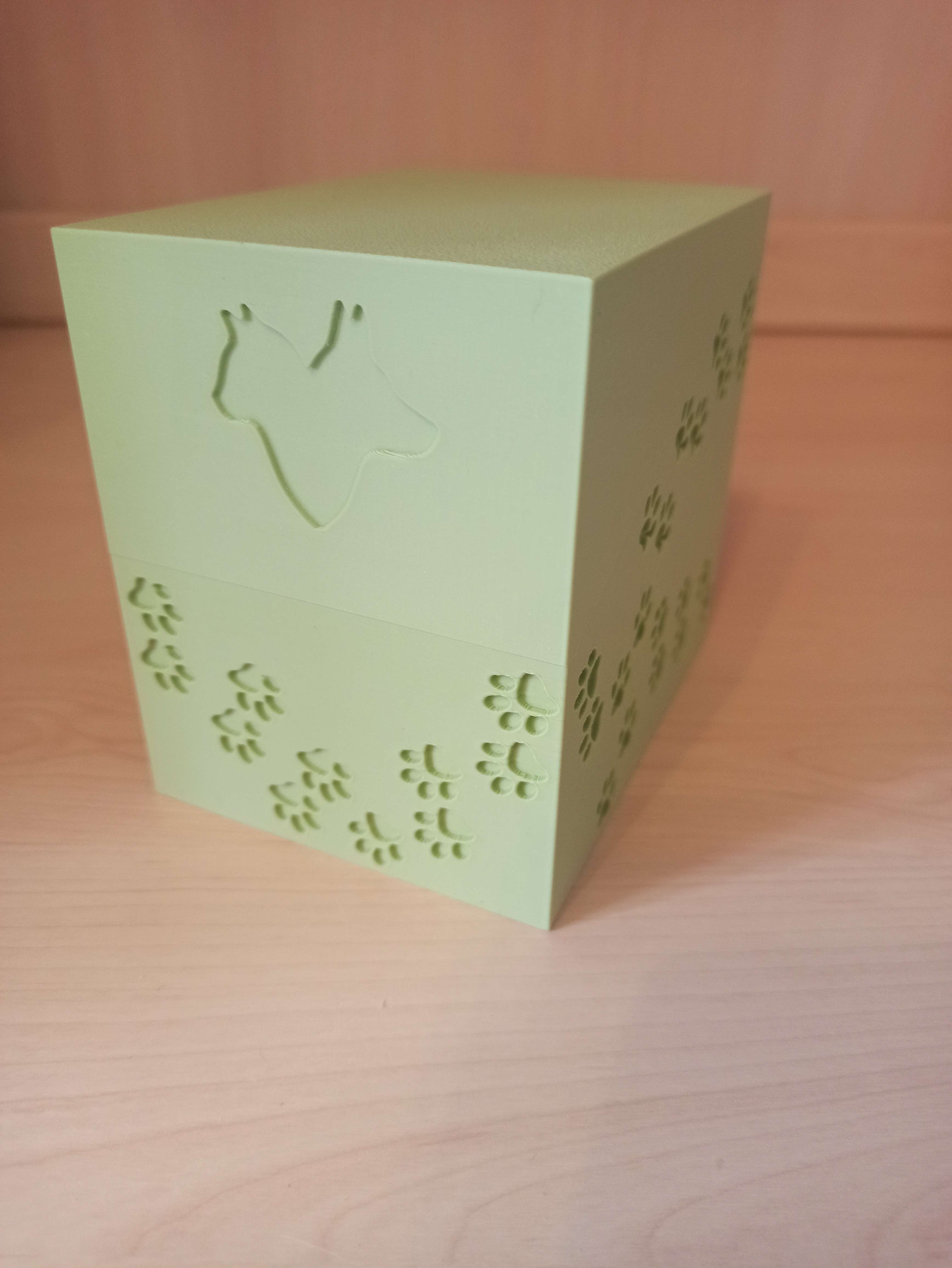 TCG Deckbox Magic Dog Cat