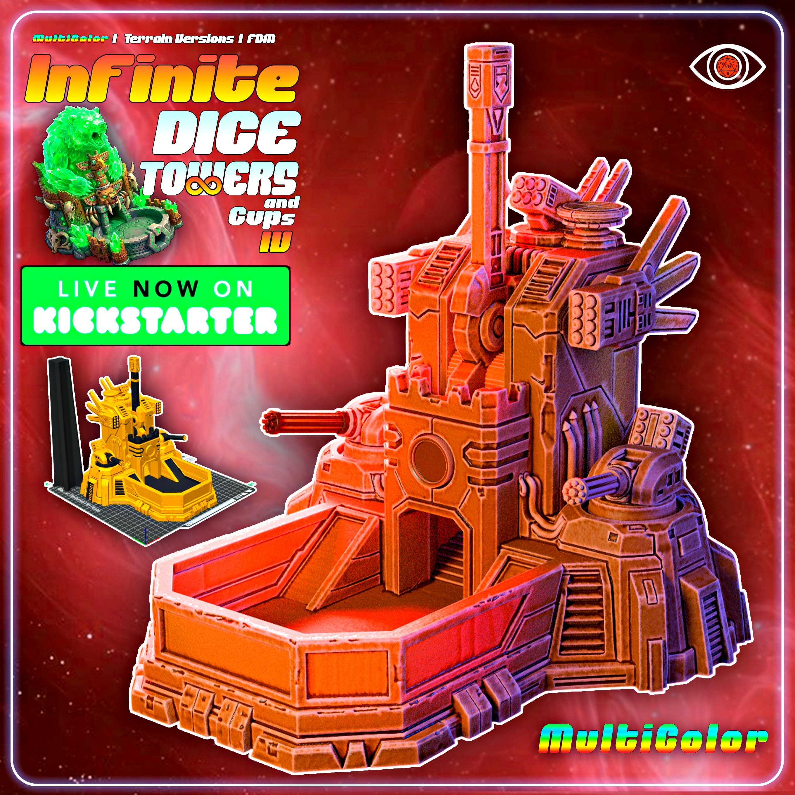 Multicolor - Silent Range - Infinite Dice Towers IV - FREE