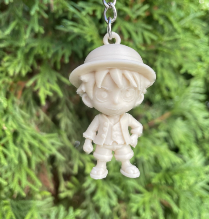 Monkey D. Luffy Keychain PirateCaptain Charm