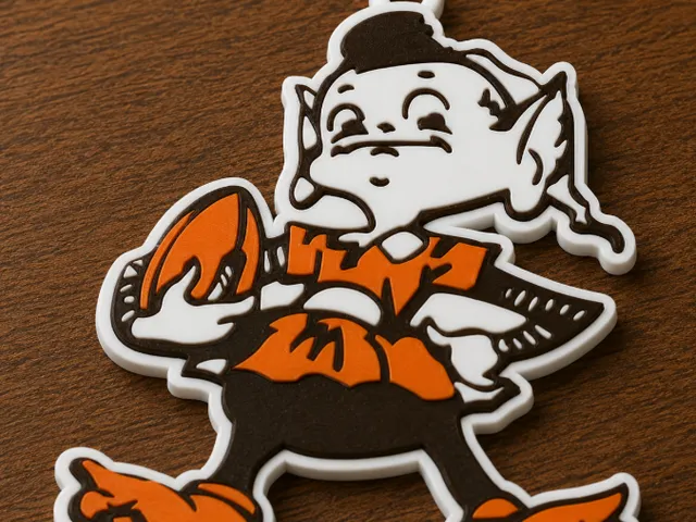 Cleveland Browns Brownie Over sized Fan Hype Logo
