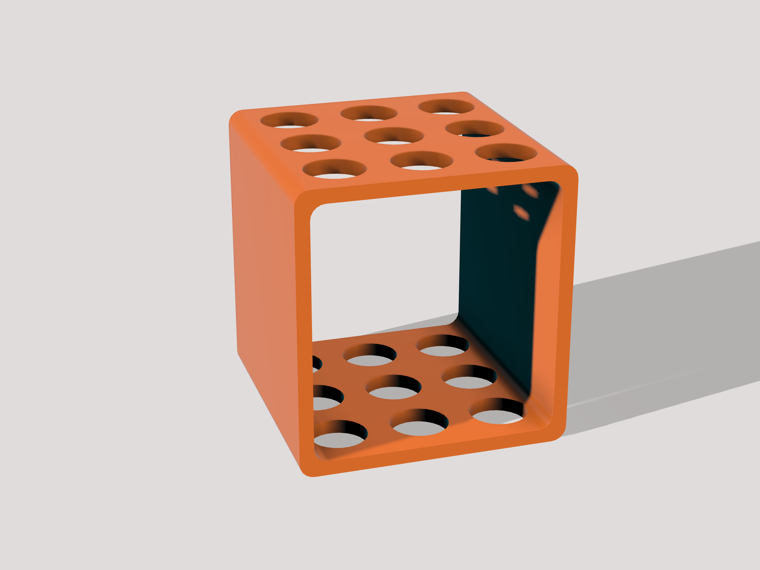 Laboratory test tube rack