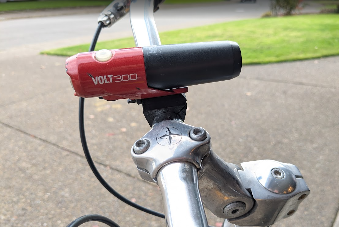 Front Cateye Bike Light Mount for 22mm Handlebars