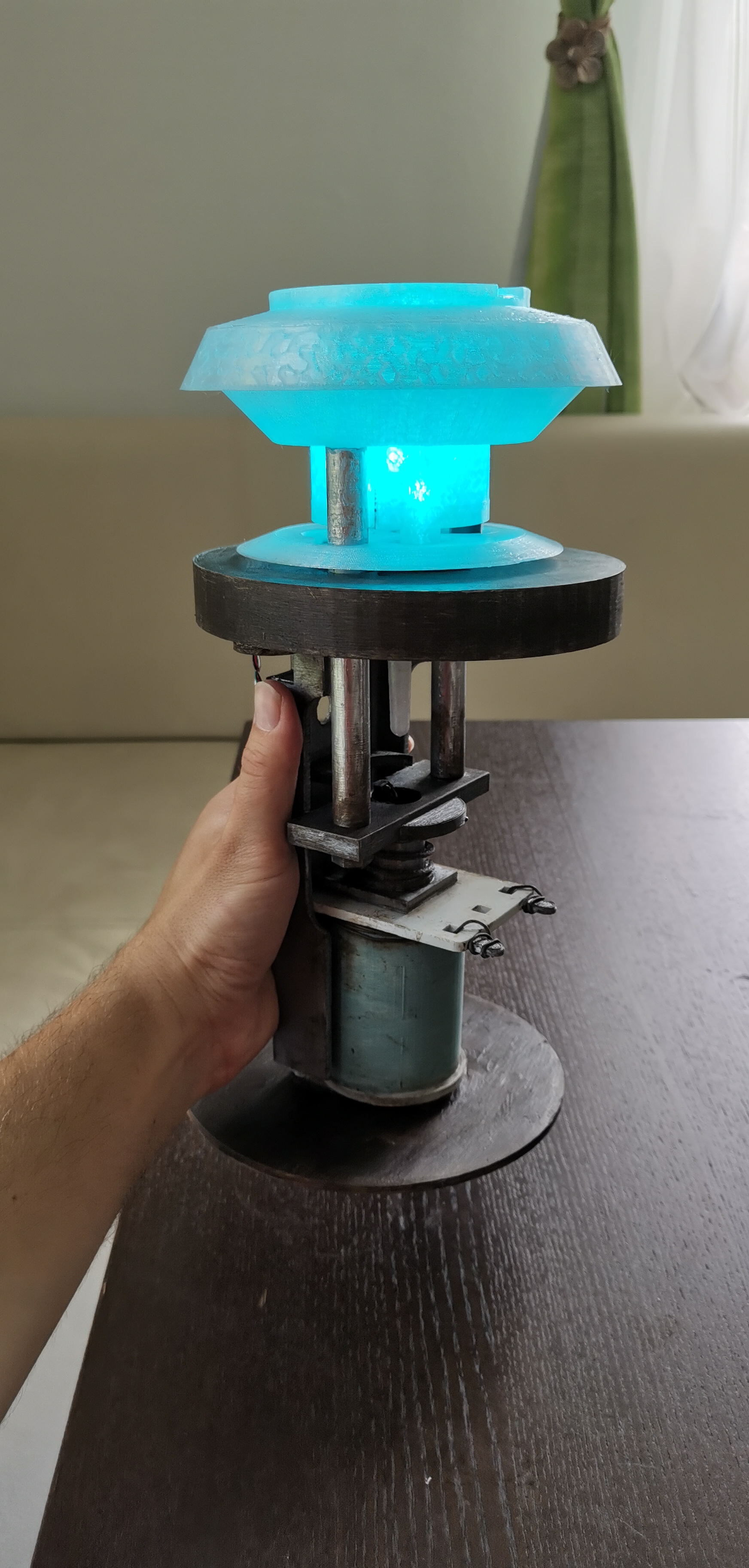 Giant Pinball Bumper Lamp