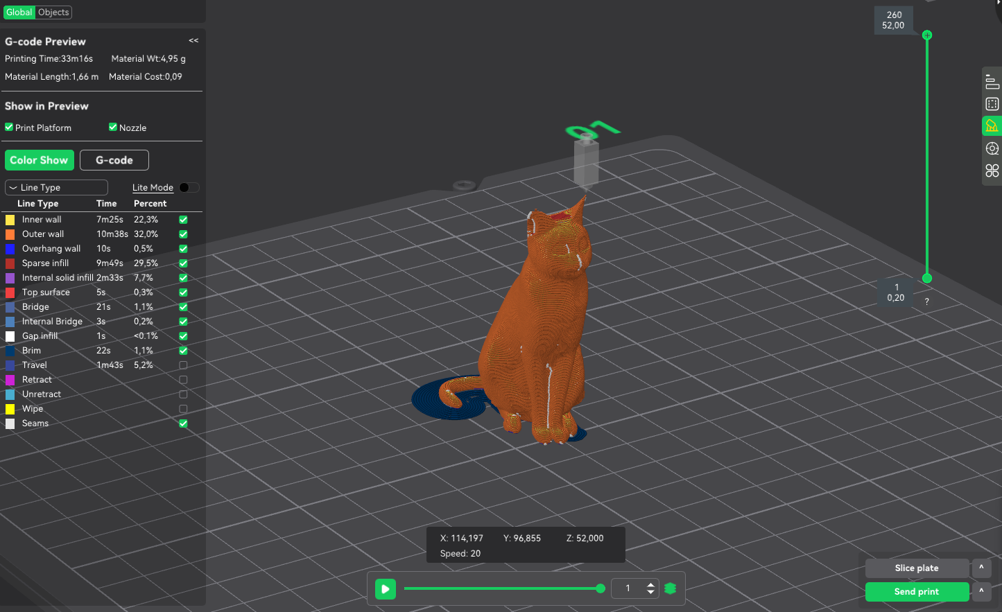 Miniatura 4 do modelo 3D My cat sitting