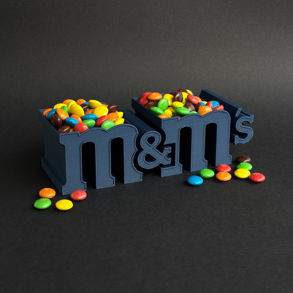M&M's logo bucket 3D model