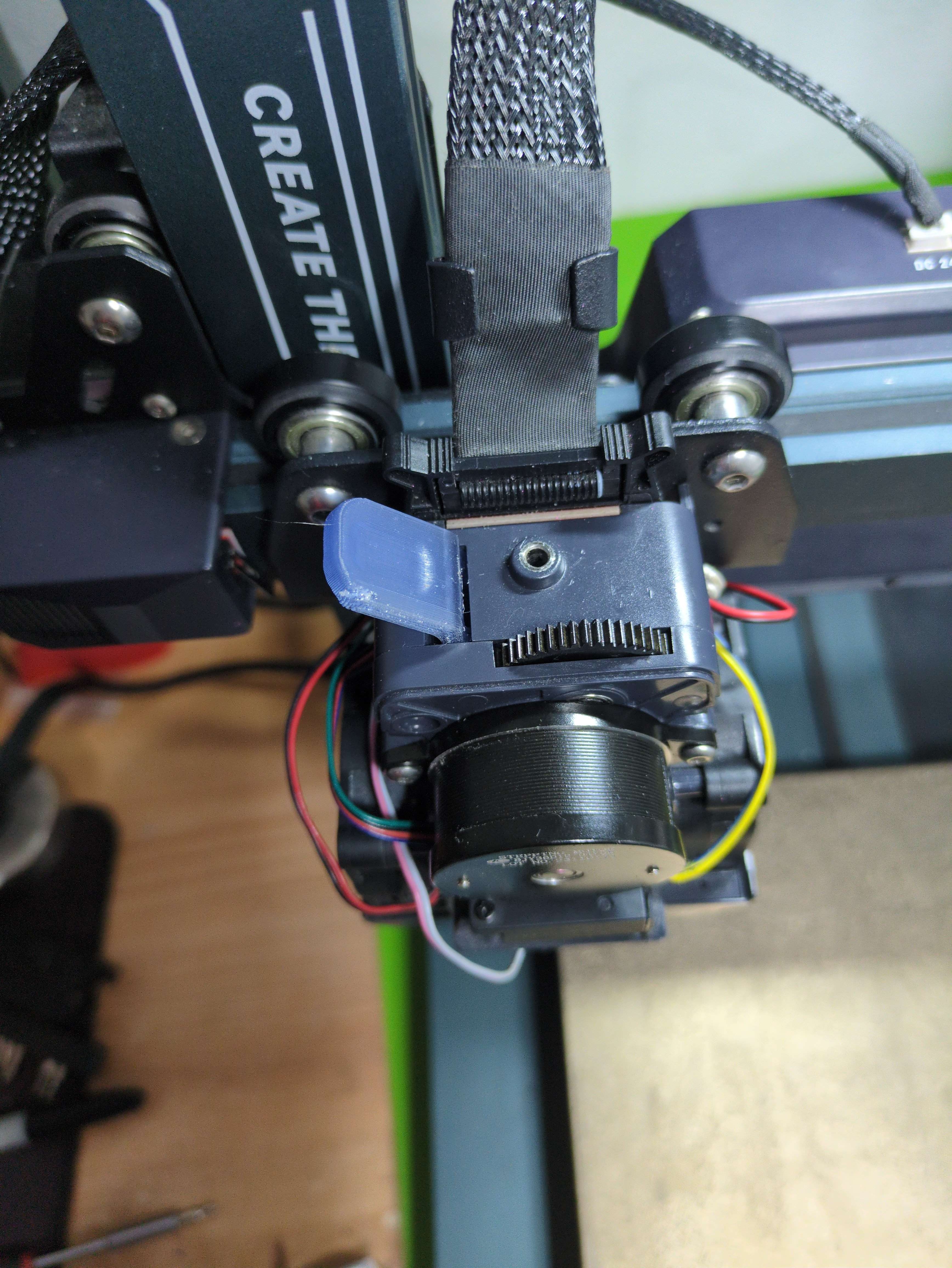 Slightly bigger holes for people that print higher temps filament like abs nylons rPet