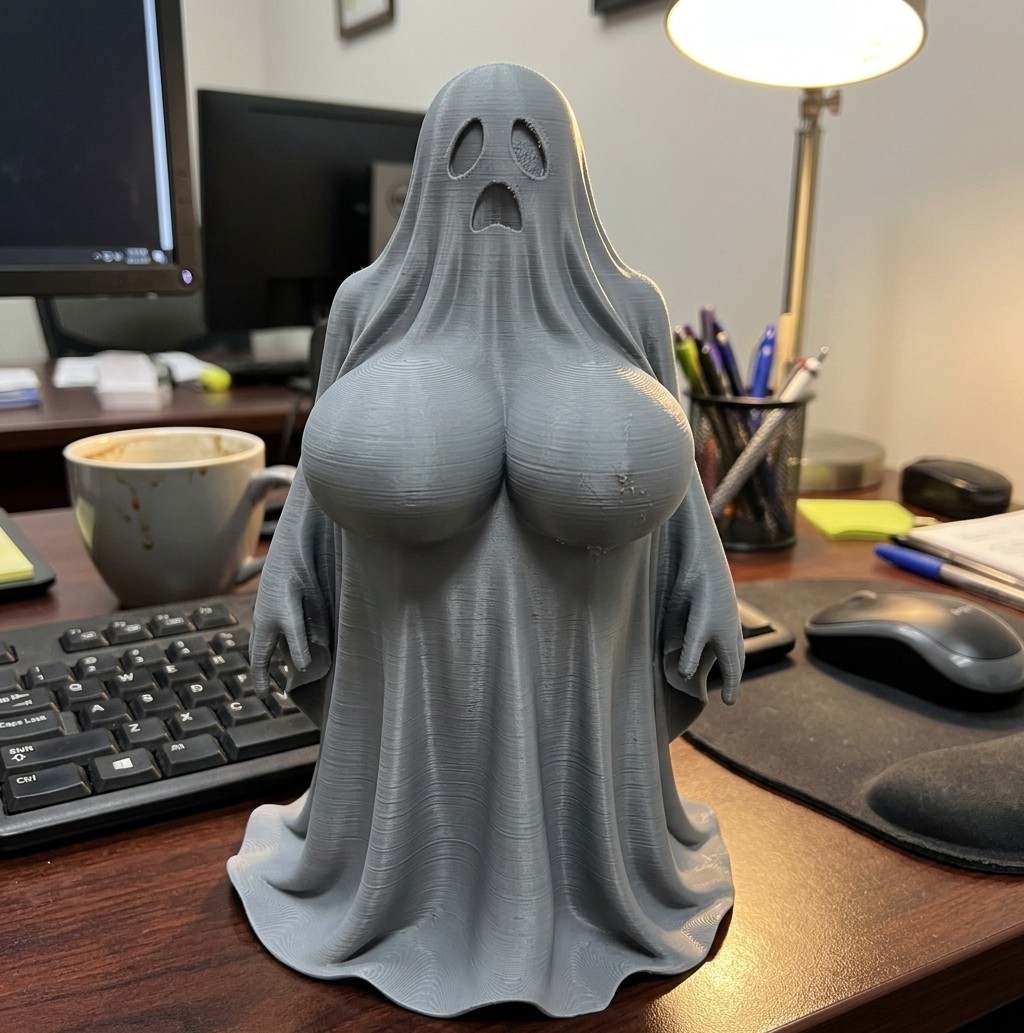 large-breasted ghost lamp