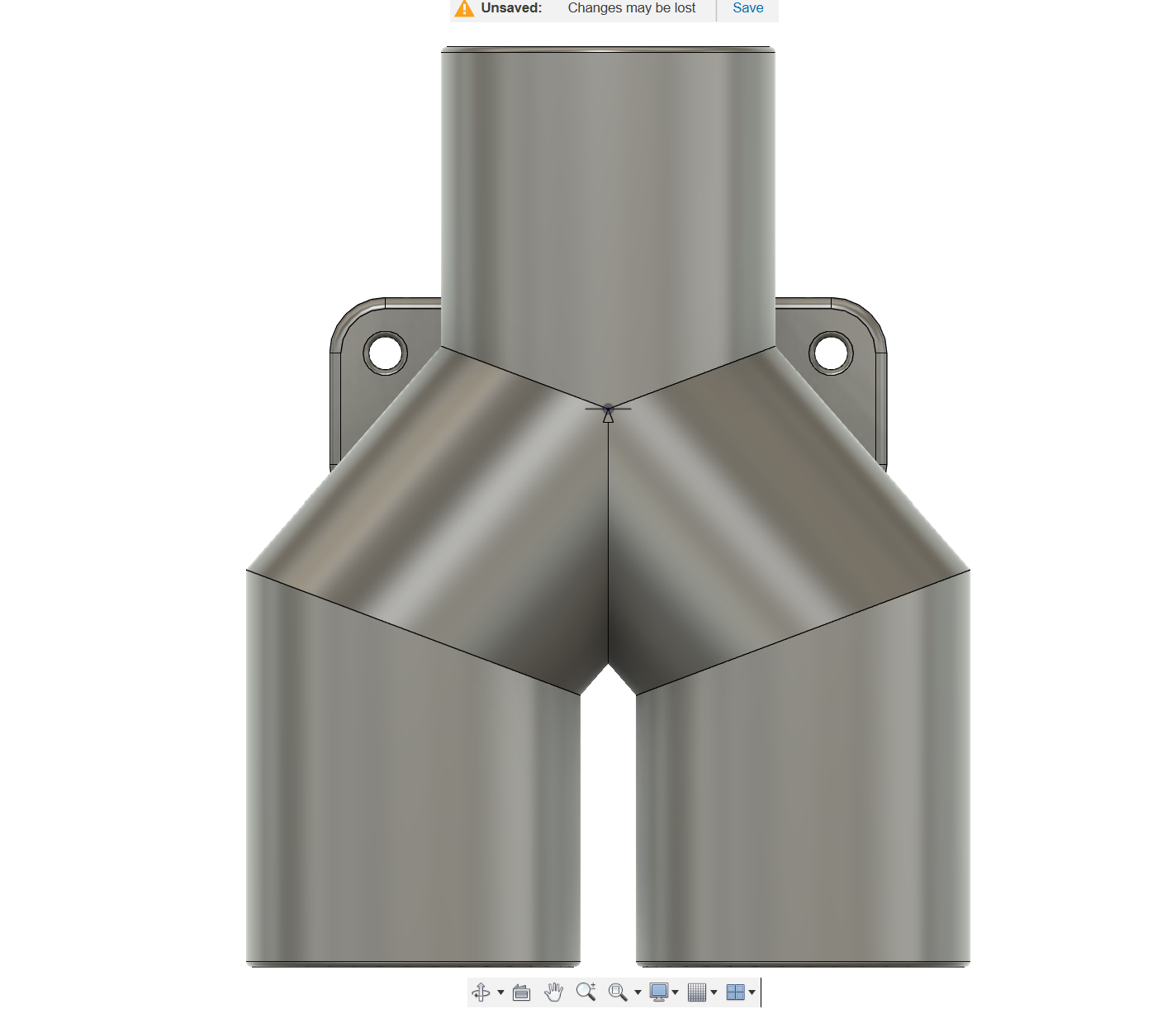 60mm Y Connecter for extraction