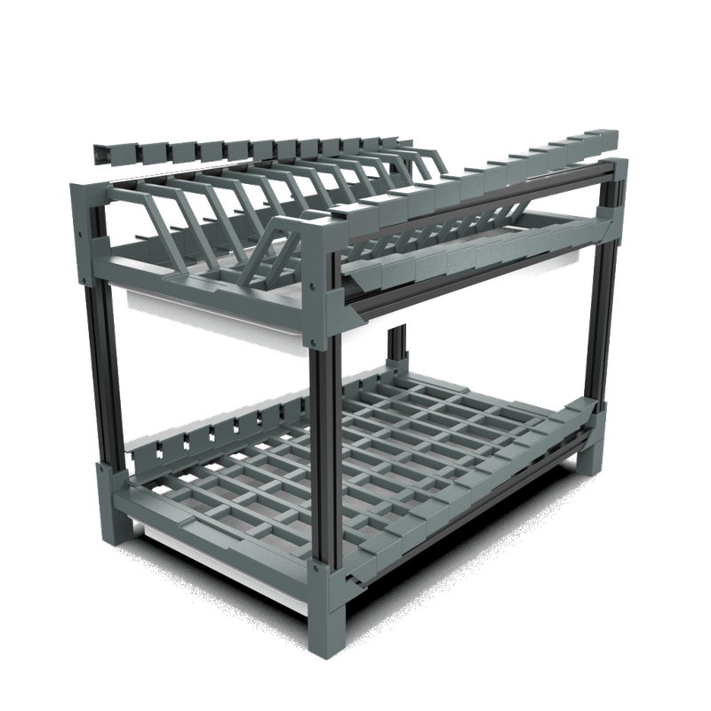 Modular Dish Drying Rack by 3DiWell | Download free STL model ...