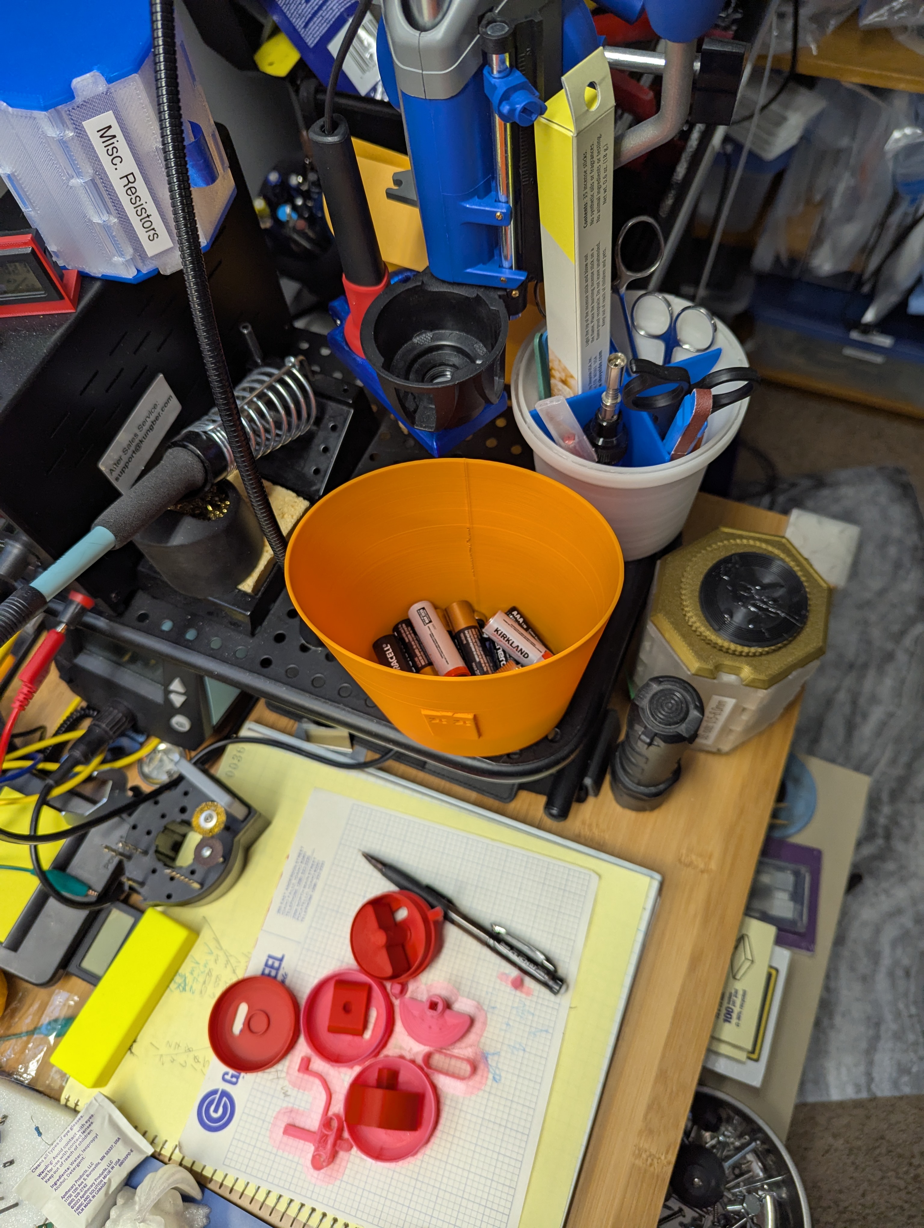 Battery Morgue for recycling
