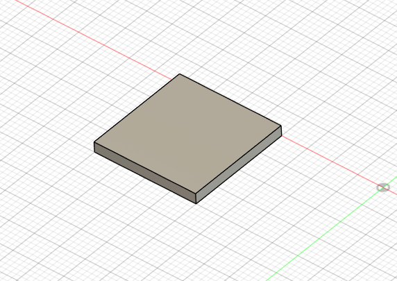 20mm x 20mm x 2mm z offset test tool