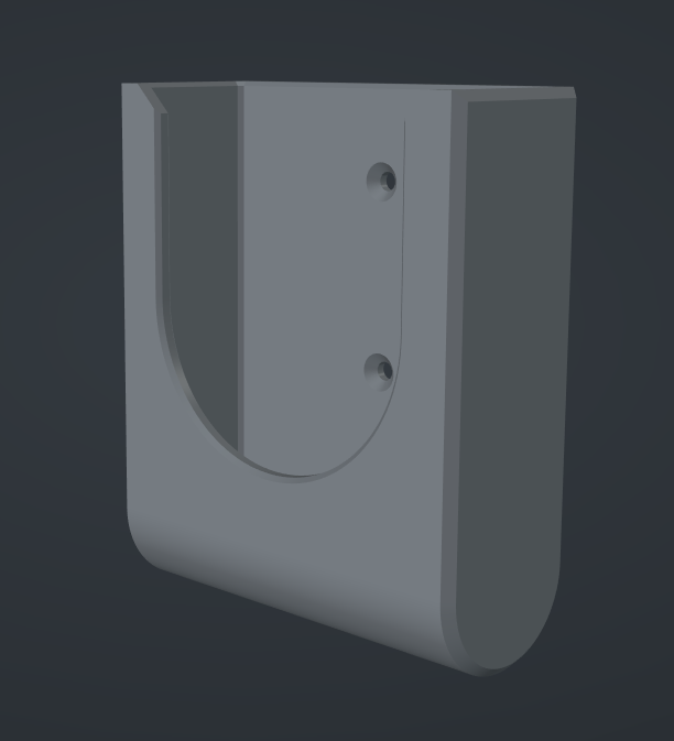 Wall mount for Dyson v8 vacuum