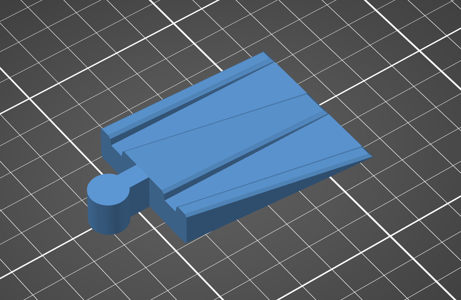 Train re-railer / on-off ramp 3D model
