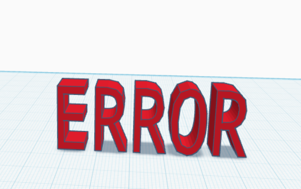 joke ERROR sign