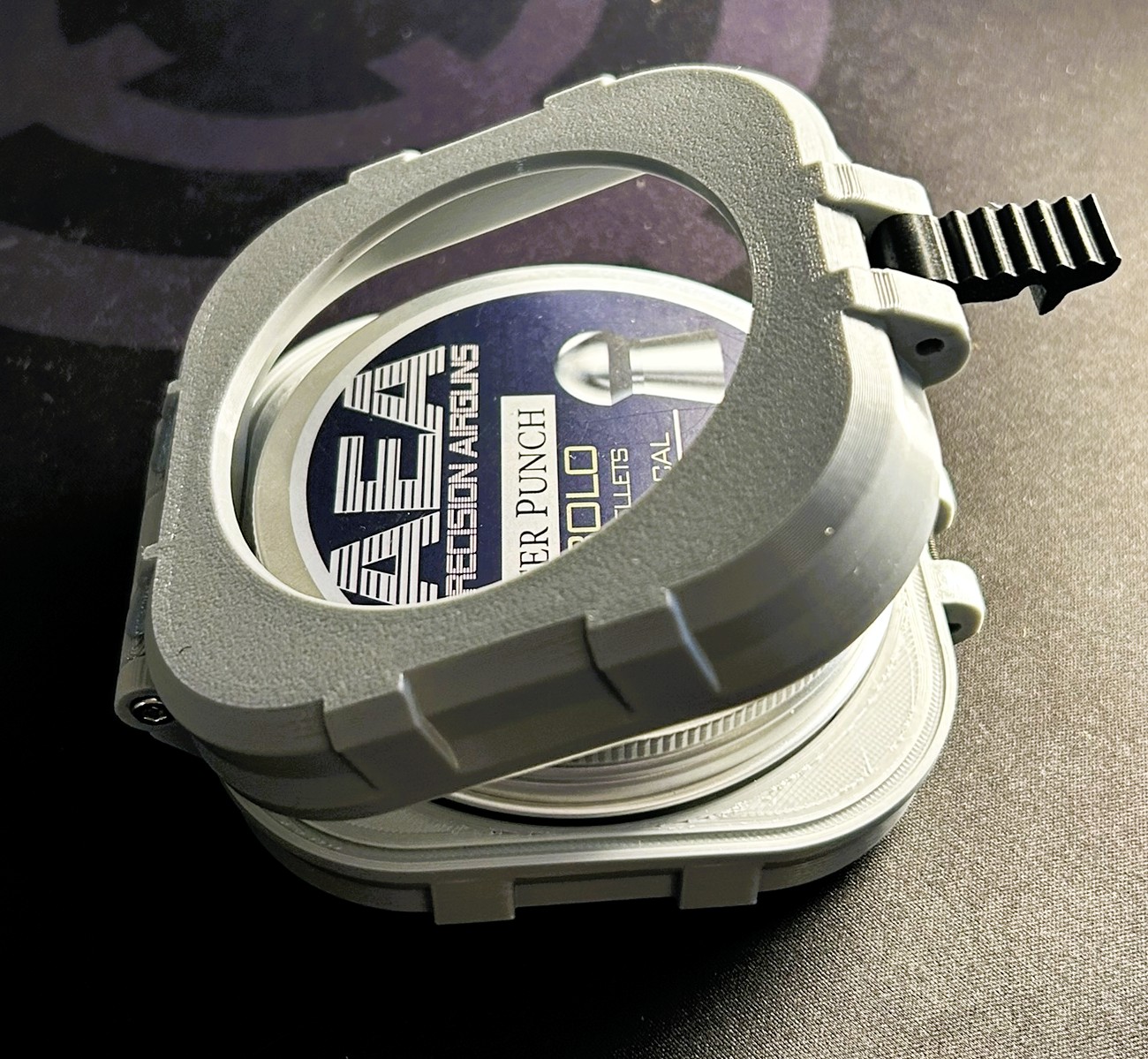 Rugged protective case for arigun pellet tin