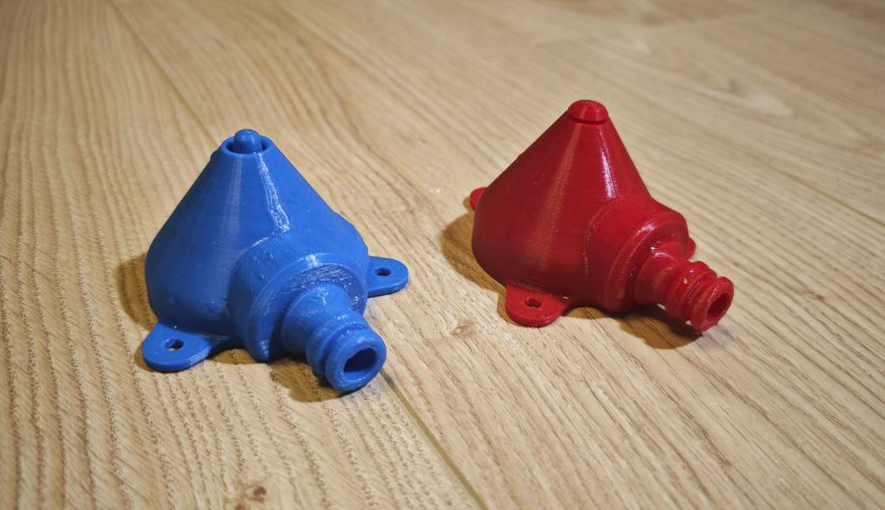 Vortex Sprinkler with Quick Garden Hose Connection 3D model thumbnail