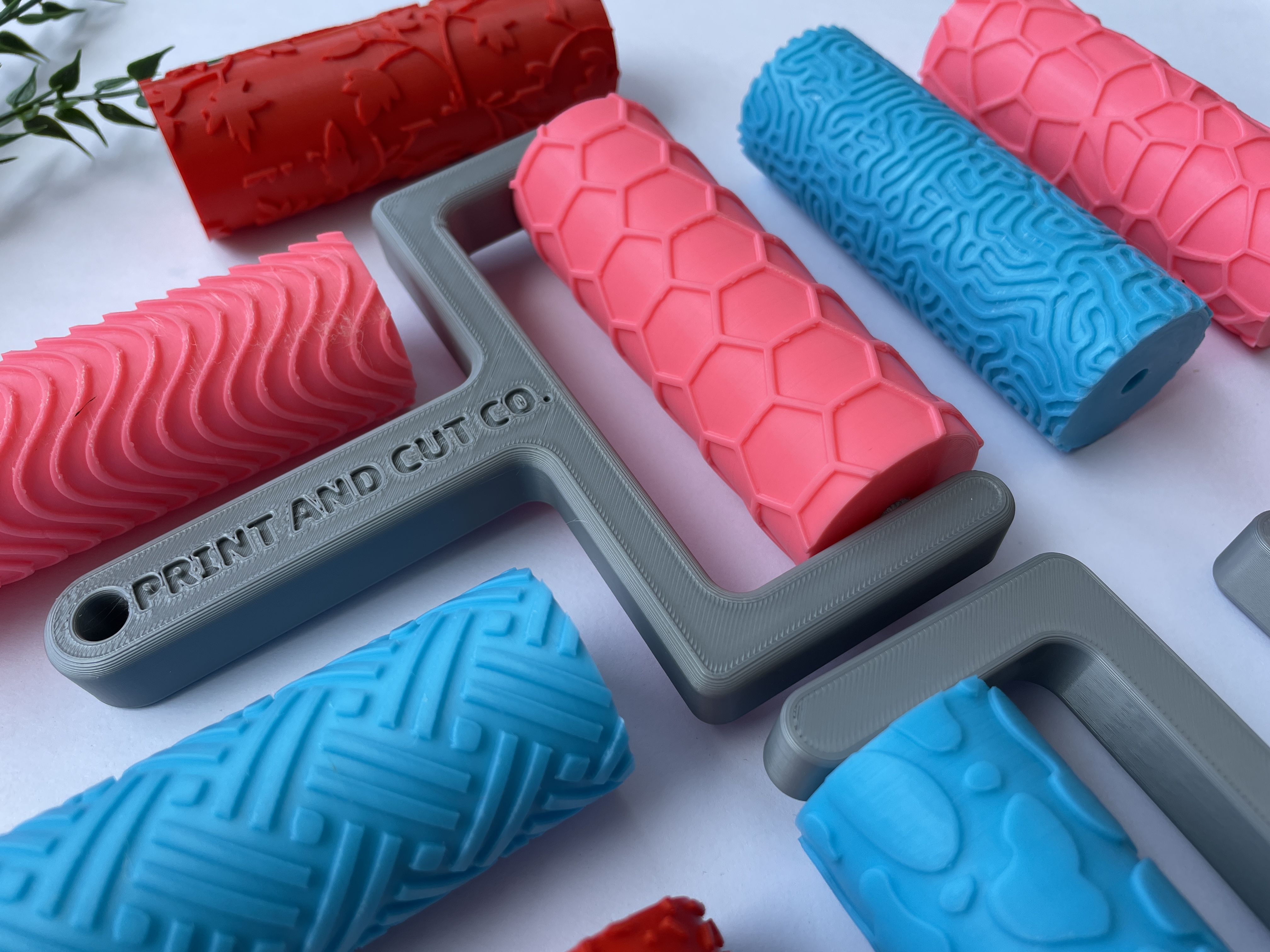 Polymer Clay Texture Roller - Embossing Pattern Tool for Clay Earrings & Jewelry Making — miniatura 6