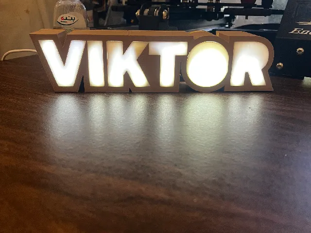 LED Name sign