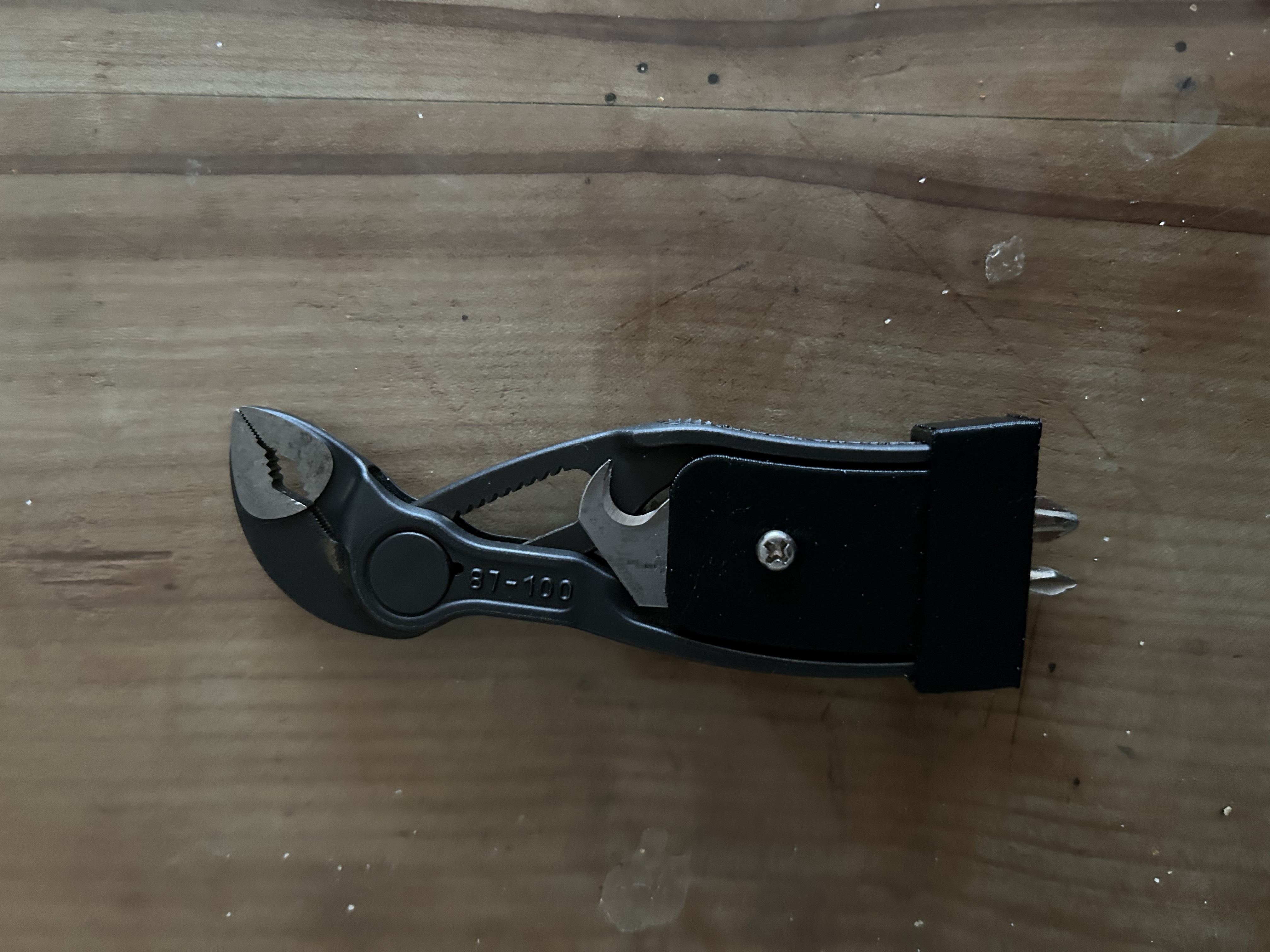 Blade and Bits for Knipex Cobra 87-100 (EDC) 3D model