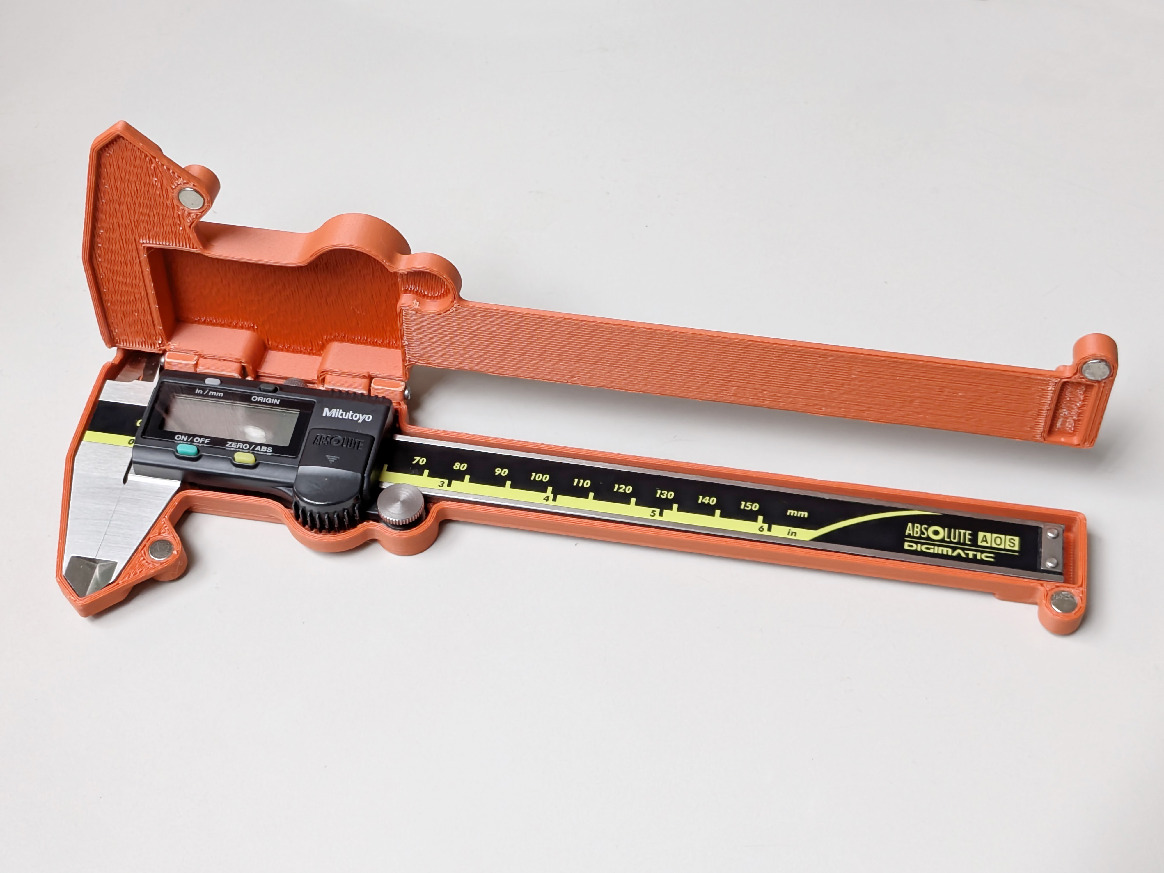 Caliper Case for Mitutoyo CD-6" ASX / 500-196-30 3D model thumbnail